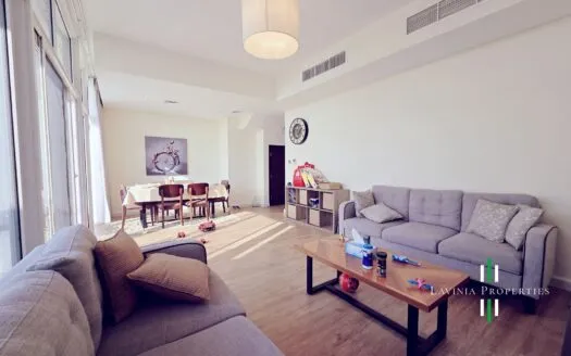 FURNISHED 3BHK+5B | SINGLE ROW | UPGRADED FLOORING