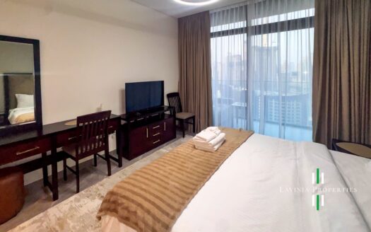 Fully Furnished | Canal and Burj Khalifa View