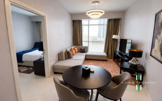 Fully Furnished | Vacant | Balcony | Bright Unit