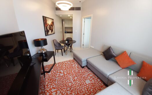 VACANT FULLY FURNISHED 1 BHK w/ BALCONY FOR RENT