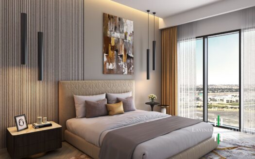 LUXURY SEMI-FURNISHED 1 BHK | HIGH FLOOR | GOLF