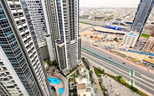 SZR VIEW | 2 BHK + MAID | VACANT | EXECUTIVE TOWER