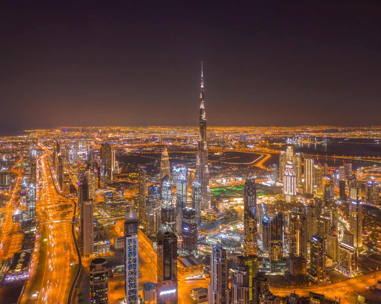 Dubai residential communities and skyline representing the emirate's population crossing 4 million residents and the sustained housing demand this creates
