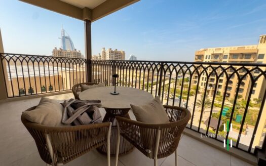 PRIME LOCATION |BURJ AL ARAB VIEW |FULLY FURNISHED