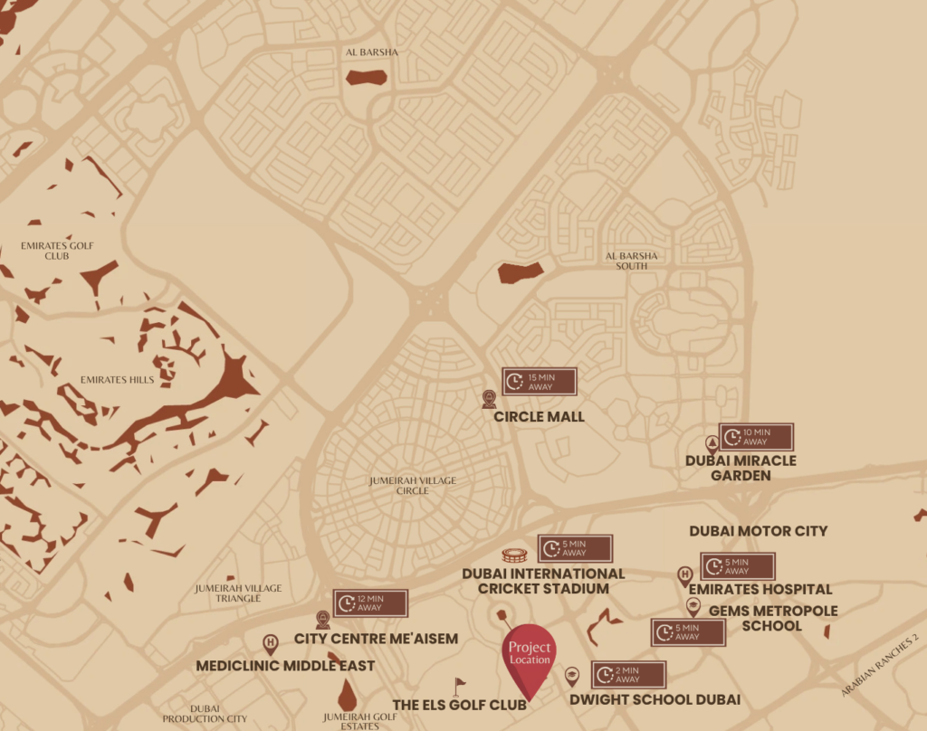 Sports city project location