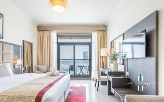 FULLY-FURNISHED STUDIO | HIGH FLOOR | OPEN VIEW