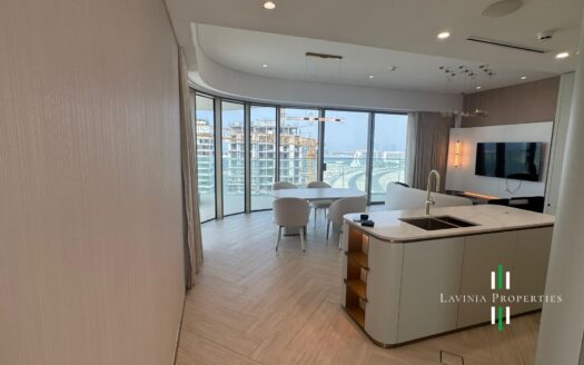 SEA VIEWS | HIGH FLOOR | 1BR APARTMENT + STUDY
