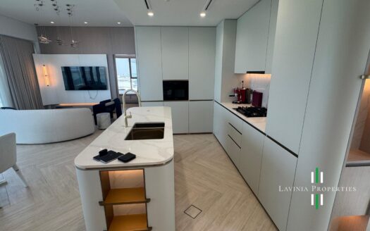 SEA VIEWS | HIGH FLOOR | 1BR APARTMENT + STUDY
